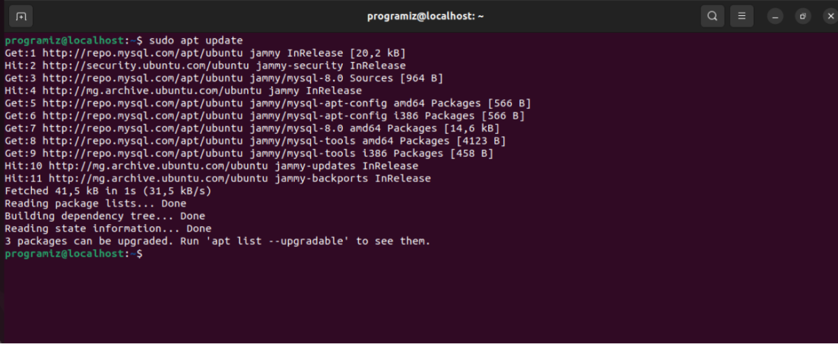 Update Ubuntu System
