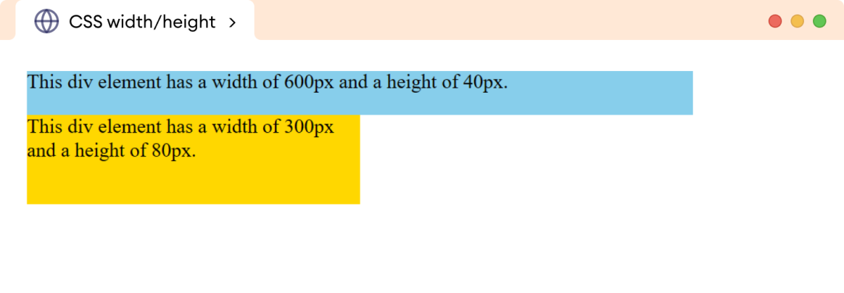 Height and Width Properties in CSS with Examples - Dot Net Tutorials