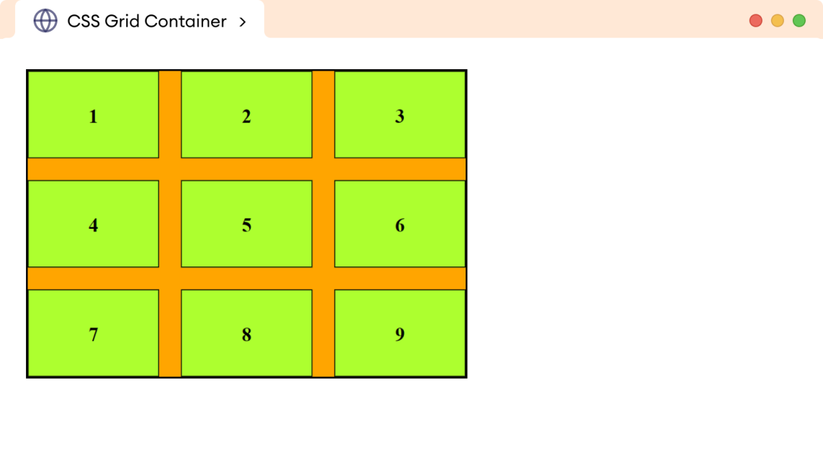 CSS Grid-Gap Example