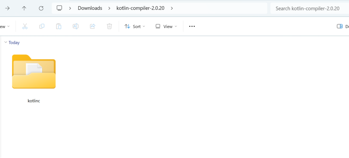 kotlinc Folder