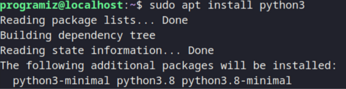 Python Installation for Linux